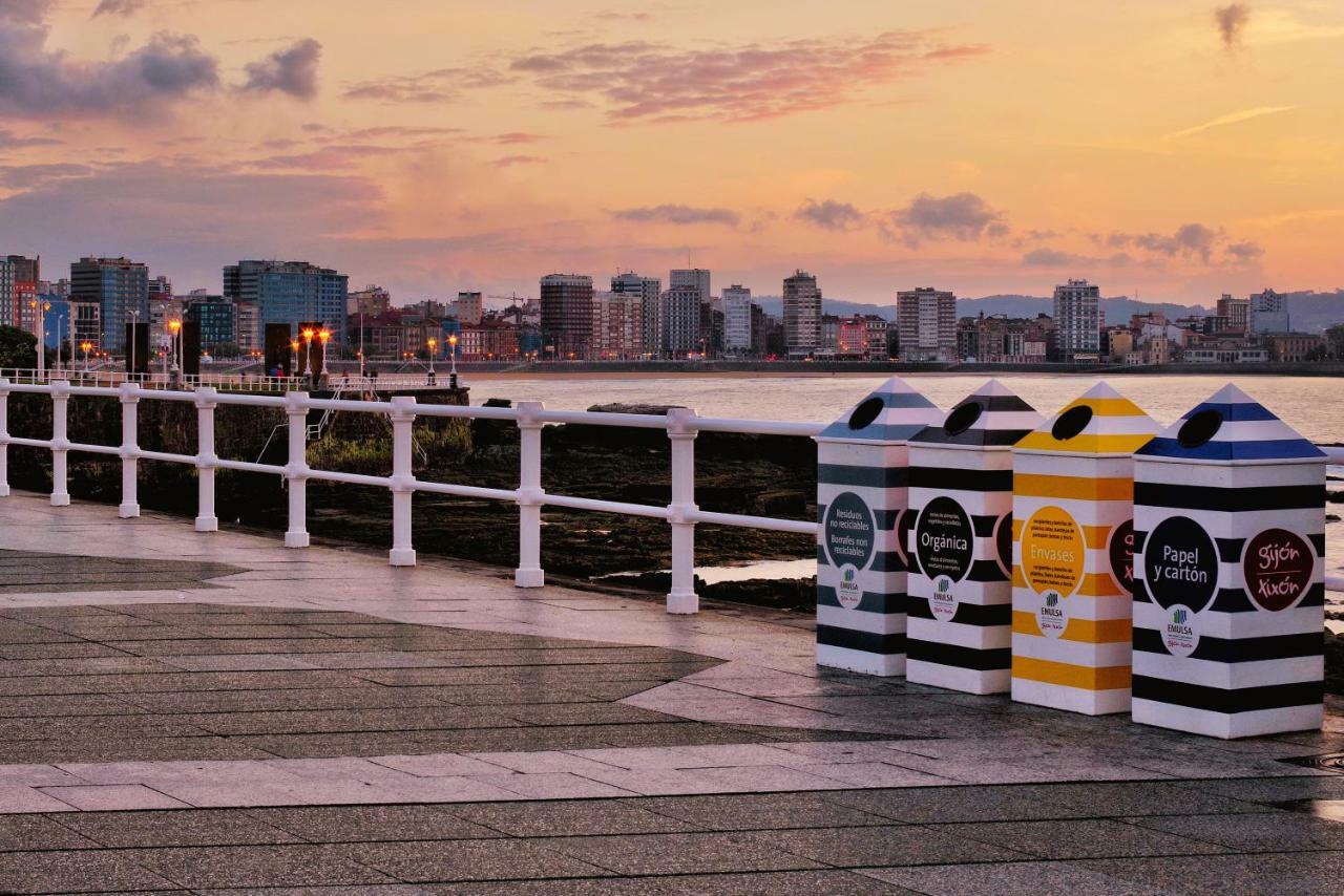 Apartamentos Bahia San Lorenzo Gijon Ngoại thất bức ảnh